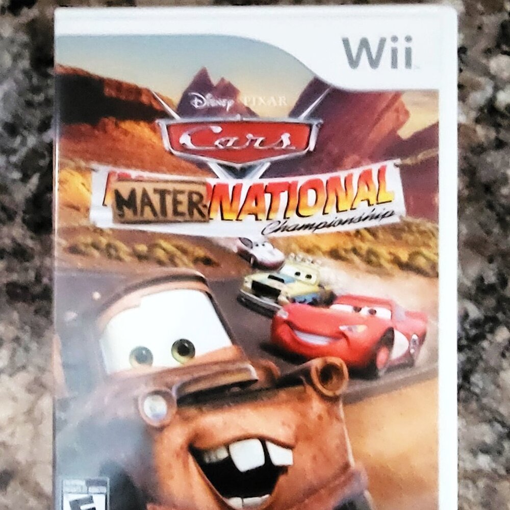 Nintendo Wii Cars Mater National Championship Video Game